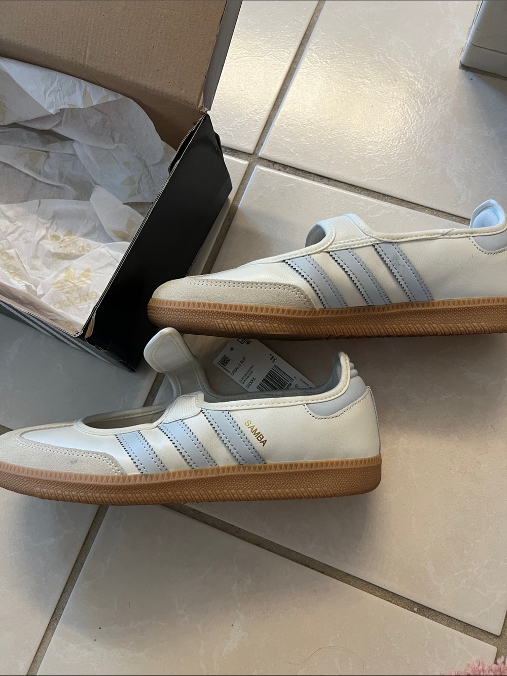 Adidas samba women’s Mary Jane shoes size 91/2 - Picture 3 of 8